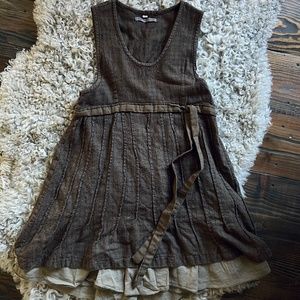 Sarah Clemens Clothing wool babydoll dress